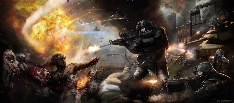 World War Z The Battle of Yonkers painting - 2011 World War Z The Battle of Yonkers art painting